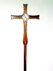 Photograph of St Helen's Children's Processional Crosss