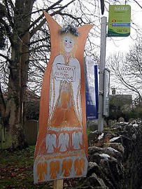 Photograph of St Helen's Welcoming Angle Christmas 2017