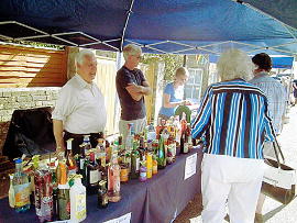 Photograph of  St Helen's Church Bottle Tombola at Seaview Fayre 7 May 2018
