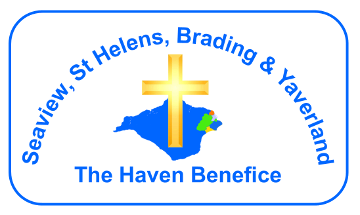 Graphic showing the location of the parishes of The Haven Churches in the north-east of the Isle of Wight