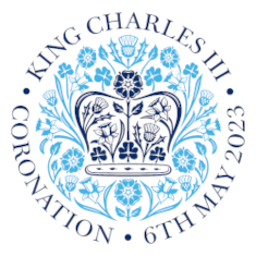 Coronation Emblem Blue