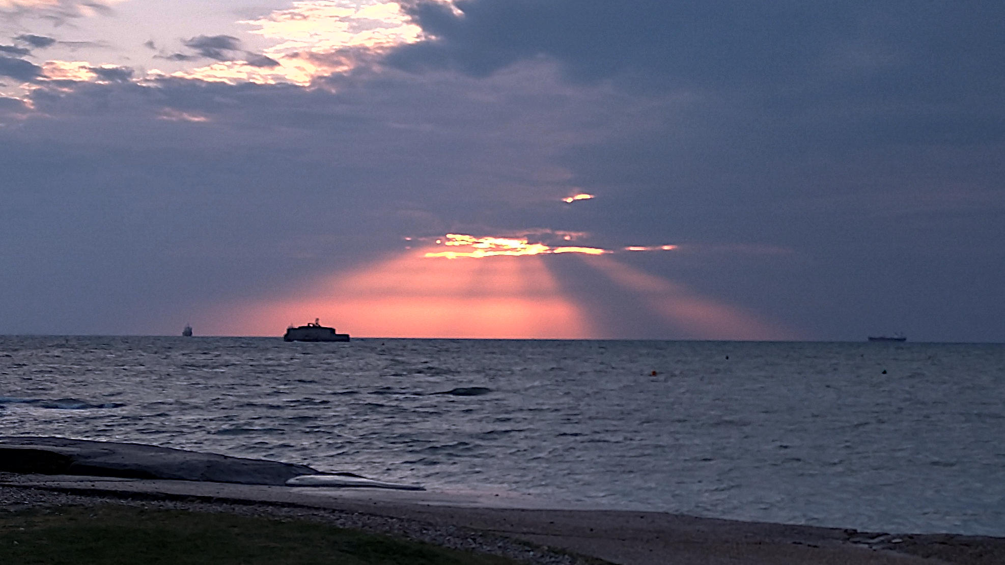 Photograph of Dawn at St Helens Duver Easter Day 2025