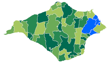 Drawing highlighting the Haven Benifice with a link to a map showing the Island's Parish Boundaries