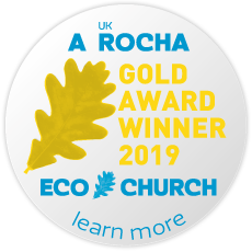 Eco Church Gold Award Website Badge