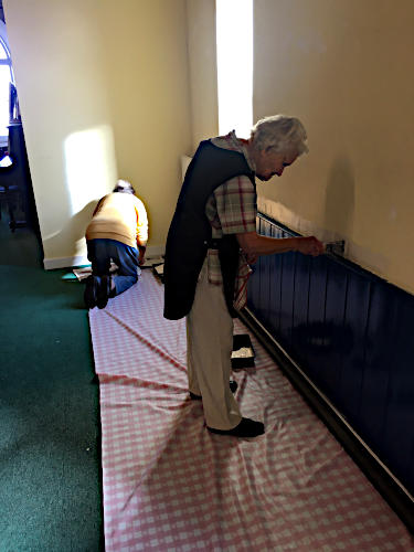 Photograph of Redecoration of St Peter's Hall October 2019 - 1