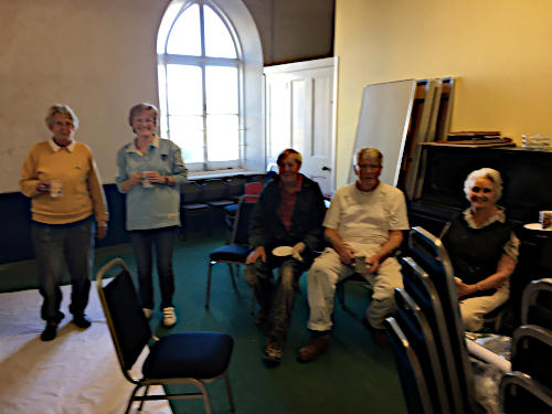 Photograph of Redecoration of St Peter's Hall October 2019 - 2