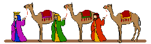 Depiction of the Magi Travelling