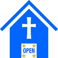 Open Church Clipart