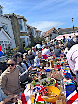 Photograph of Seaview Coronation Party
