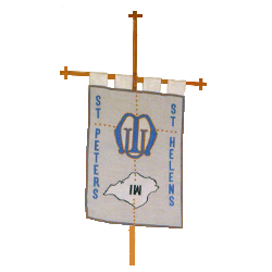 St Peter's and St Helen's Mothers' Union Banner