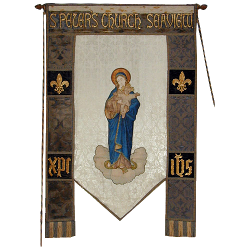 Photograph of St Peter's Seaview Banner