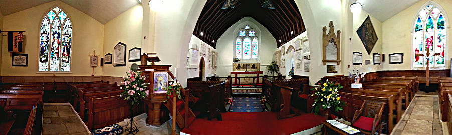 Panoramic View of St Helen's Church